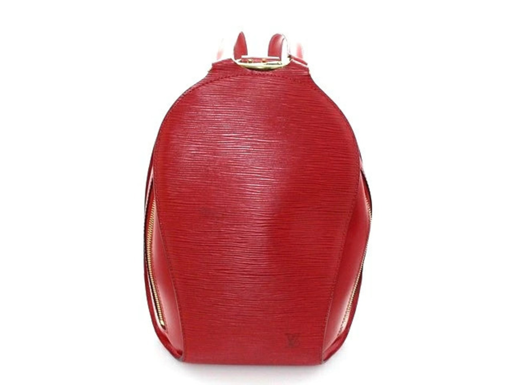 LOUIS VUITTON Backpack Mabillon Epi Castilian Red